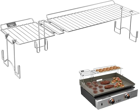 Yukon Glory 22 in Griddle Warming Rack, Fits Blackstone not Pro-Series