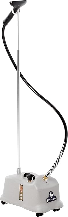 Jiffy Steamer J-4000 Garment Steamer with Plastic Steam Head, 120 Volt, 20 x 11 x 64, Gray