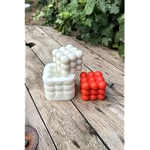Rufus Concept Bubble Cube Single Candle Mold (Silicone) 1 Piece