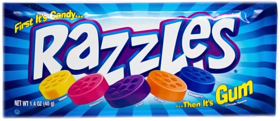 Razzles Candy Gum 2ct