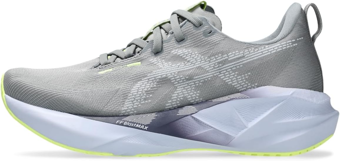 ASICS Women's Novablast 5 TR Running Shoe, Gravel/Blue Fade, 9 | ロードランニングシューズ