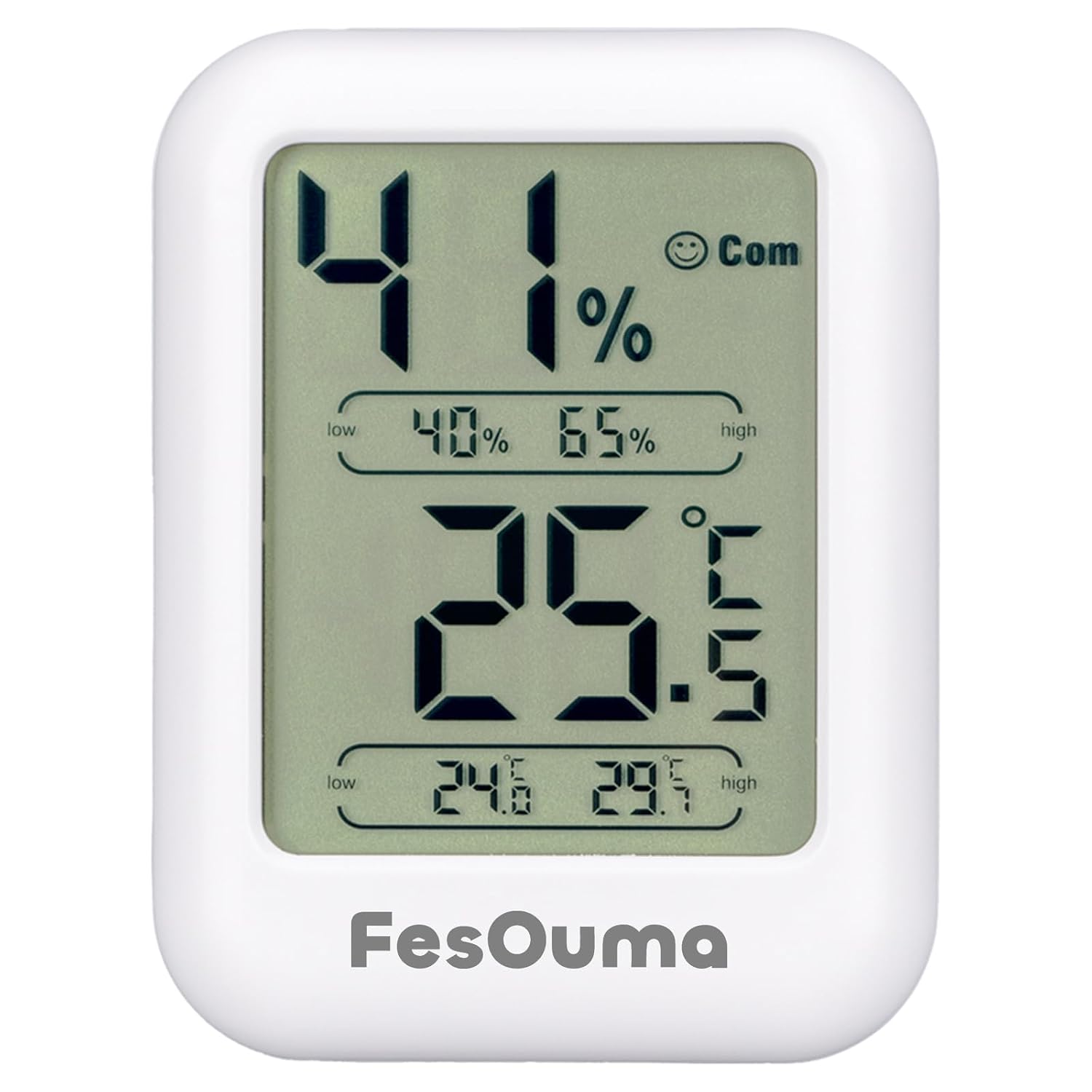 H5 Digital Room Thermometer Indoor Hygrometer Room Themperature Monitor Humidity Gauge Meter for House