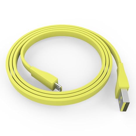 Replacement UE Boom Charger Charging Cable Cord Compatible with UE Boom 3, MEGABOOM 3, Boom 2, Wonderboom, Miniboom, Mobileboombox Roll 2 Speaker (Yellow)