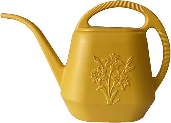 1 Gallon Watering Can Indoor Plants, 2026 Long Spout Large Capacity Modern Plastic Watering Can with Ergonomic Handle,Outdoor Watering Can for Flower Plants House Bonsai Garden Patio Office