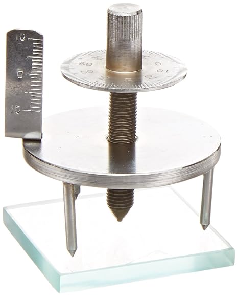United Scientific SPRM01 Spherometer with 0.01mm Graduated Screw