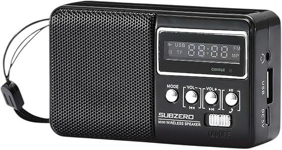 MODDESTORE Mini Nostalji Cep Radyosu Tws/fm Usb Bluetooth Müzik Kutusu