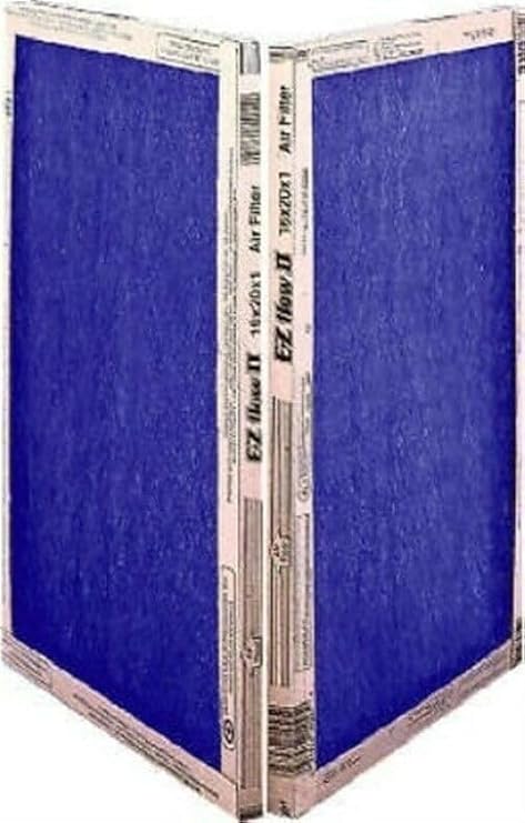 Replacement Furnace Filter - Fiberglass, Pack of 12-20x25x1