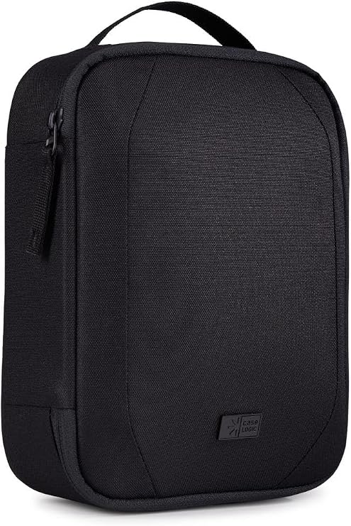 Case Logic Invigo 3205109 Carrying Case Electronic Equipment, Cable, Earbud, Power Adapter, Passport, Pen, Headphone, Accessories - Black