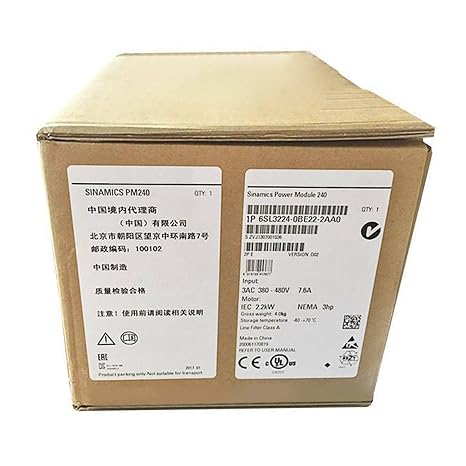 6SL3224-0BE22-2AA0 New and Sealed in Box 6SL32240BE222AA0