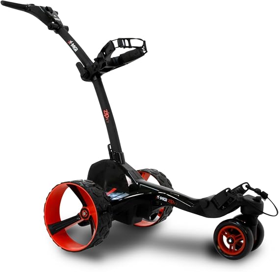 MGI Zip X3 Electric Golf Cart - 36 Hole Battery - (Drink, Umbrella, GPS Phone)