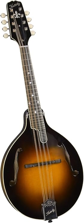 Kentucky KM-950 Master A-Model Mandolin Sunburst, Solid Carved Adirondack Spruce Top, Flamed Maple Back & Sides, Ebony Fingerboard, Slim Maple Neck, High-Gloss Finish