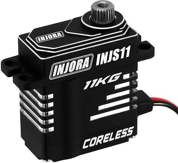 INJORA 11KG Coreless High Torque Micro Servo for 1/18 1/24 RC Crawler
