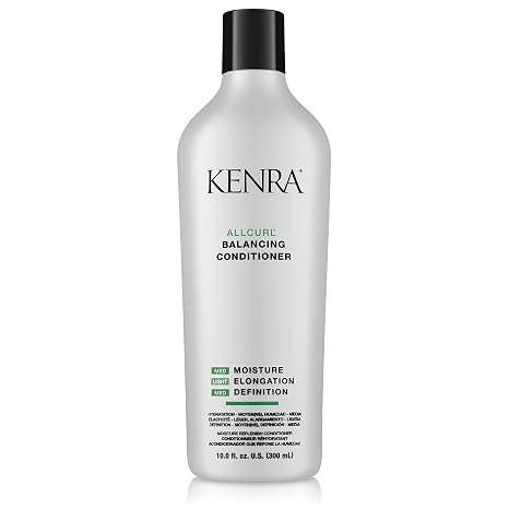 Kenra AllCurl Balancing Conditioner | Replenishing Conditioner Helps To Detangle & Moisturize | Enhaces Shine & Manageability | 72 Hour Moisture Retention | Wavy, Curly, Coily Hair |10 fl. oz