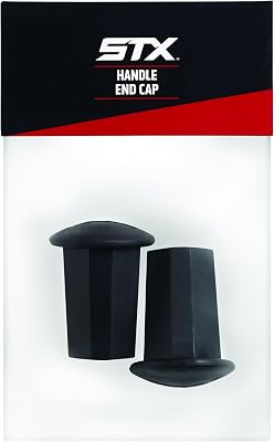 STX Lacrosse 1 End Cap 2 Pack End Cap Pack, Black
