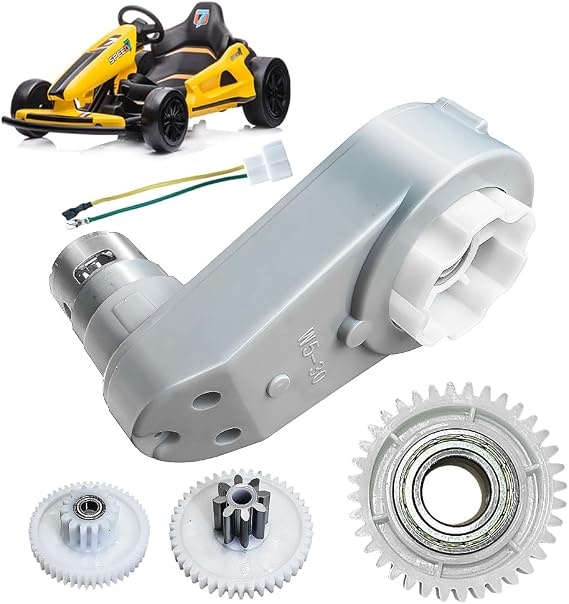 JRRXM 24 Volt RS775 High-Speed Motor Gearbox for Power Wheels Motor Upgrade,18V-24V High Torque Fast 775 DC Motors for Kids Ride on Car Electric Vehicles Replacement Parts