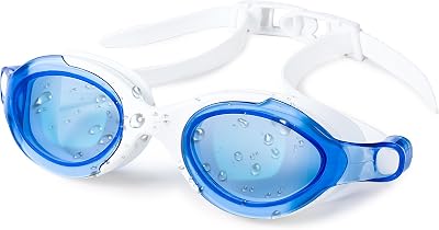 Swim Goggles for Adults, Anti-Fog UV Protection Unisex Leisure Swimming Glasses for Adult Men Women Youth
