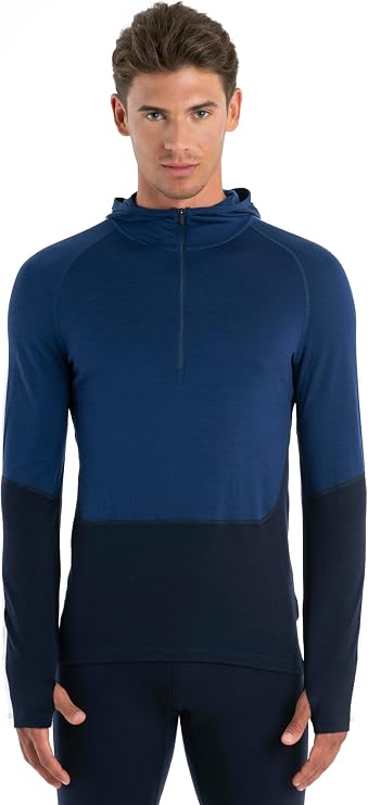 Icebreaker Merino Men's Merino 200 Sonebula Ls Half Zip Hoodie