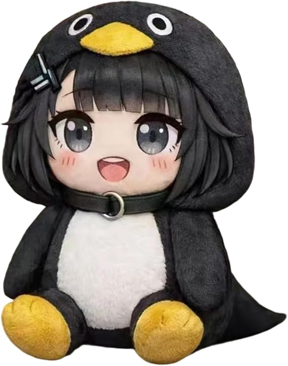 Goo Goo Gaga Pen-guin Plush, 9.8 Inch Anime Game Gugu Gaga Pen-guin Figure, Cute Plush Stuffed Animal Doll, Collectible Decor for Home, Office, Kids & Adults