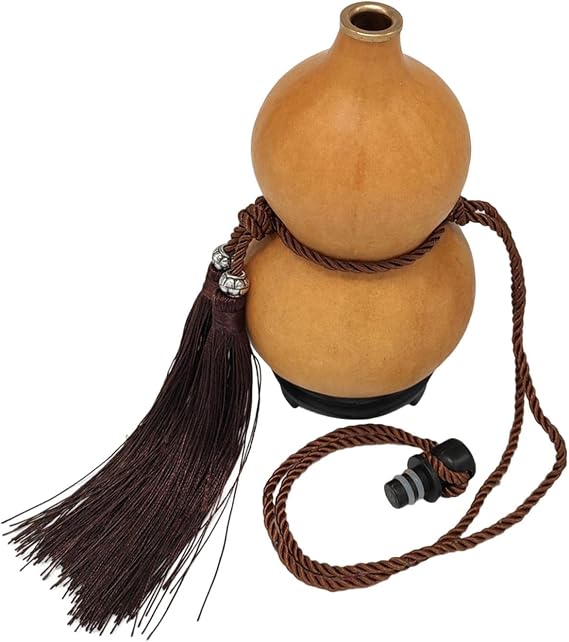 MagiDeal Portable Hip Flasks with tassel Rope Gourd Bottle Kettle Durable Liquors Flagon flagon for Outdoor Housewarming Wedding Daily Use Gift, 100ml