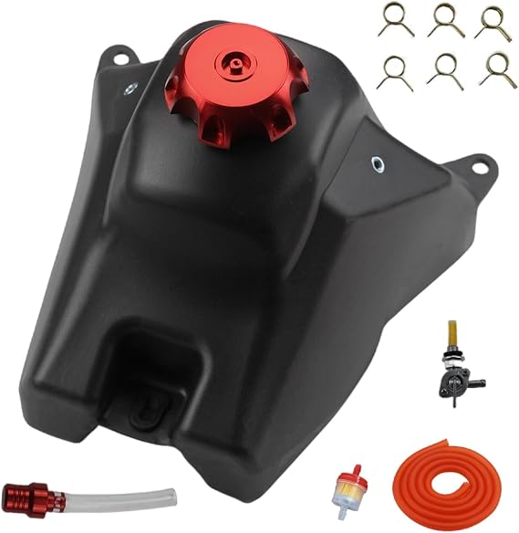 Dirt Bike Gas Fuel Tank for CRF50 XR50 50cc 70cc 90cc 110cc 125cc SSR TaoTao coolster Baja DR49 SDG 107 kazuma Thumpstar BSE Piranha Pitster Pro Roketa Atomik Pit Dirt Trail Bike