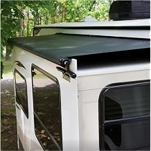 Slideout Topper Awning Replacement Fabric Cut to Fit (84", Black)