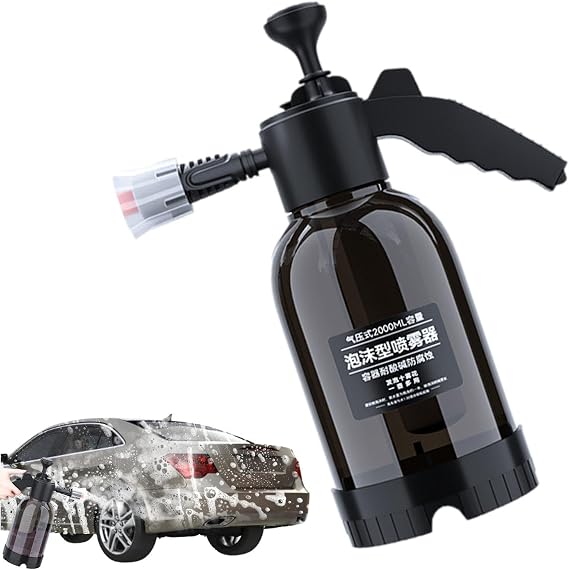 Handheld Pressure Sprayer 2L Adjustable Washing Mister