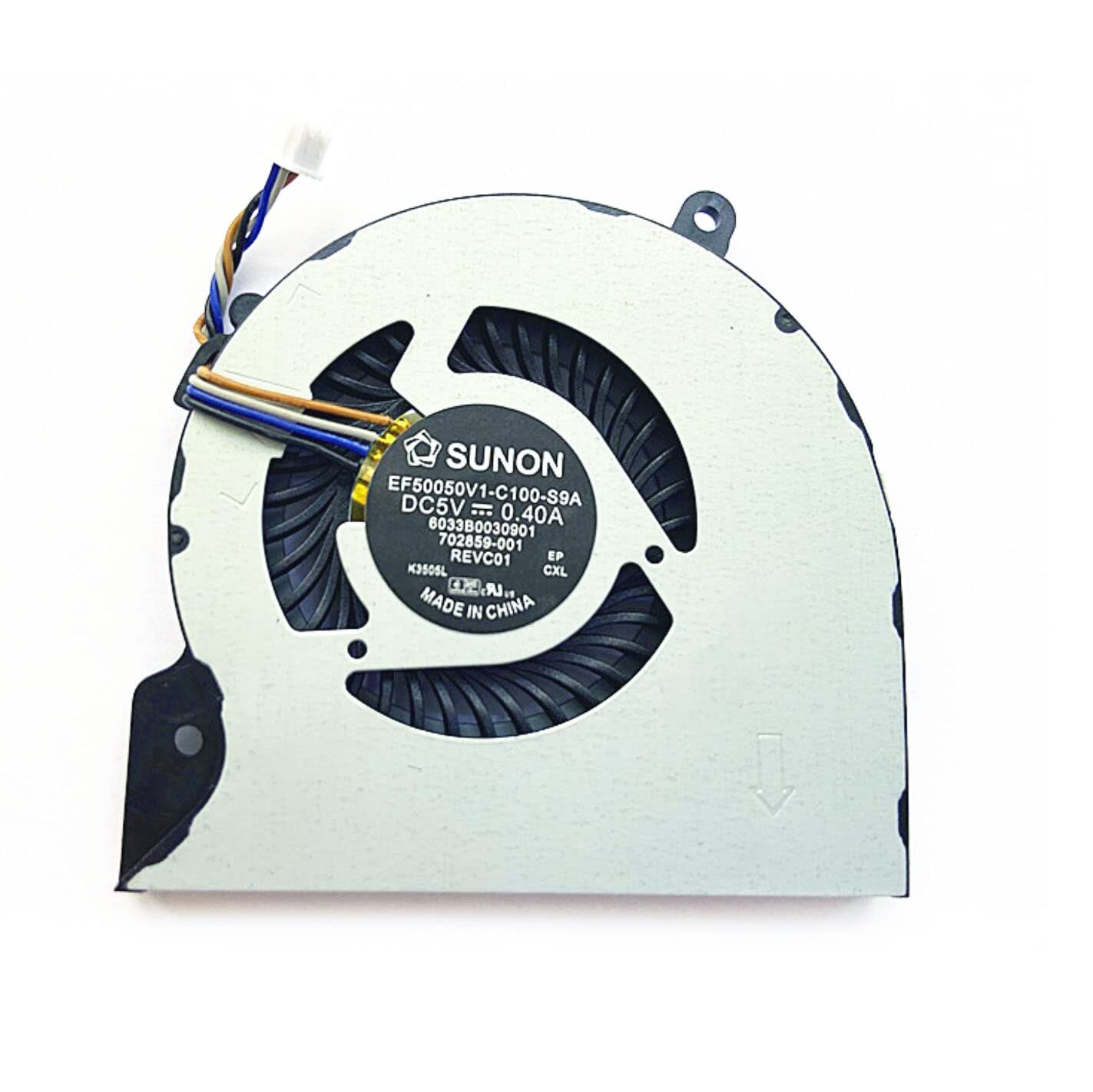 New CPU Cooling Fan Replacement for HP EliteBook 9470 9470M 9480 9480M Series 702859-001 4pins