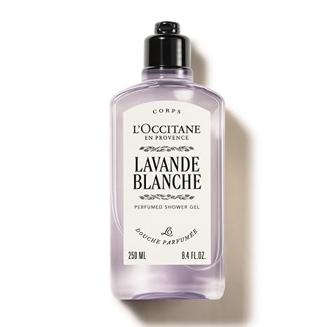 L'OCCITANE - Shower Gel Lavande Blanche (White Lavender) - 250 ml
