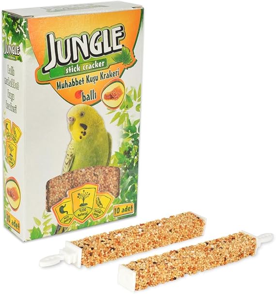 Jungle Tava Muhabbet Kuşu Krakeri, 10'lu Paket