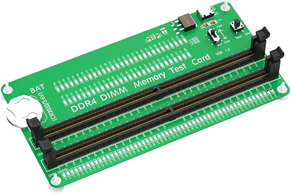 DDR4 Memory Tester, Desktop Computer Memory Test Card With LED Indicators