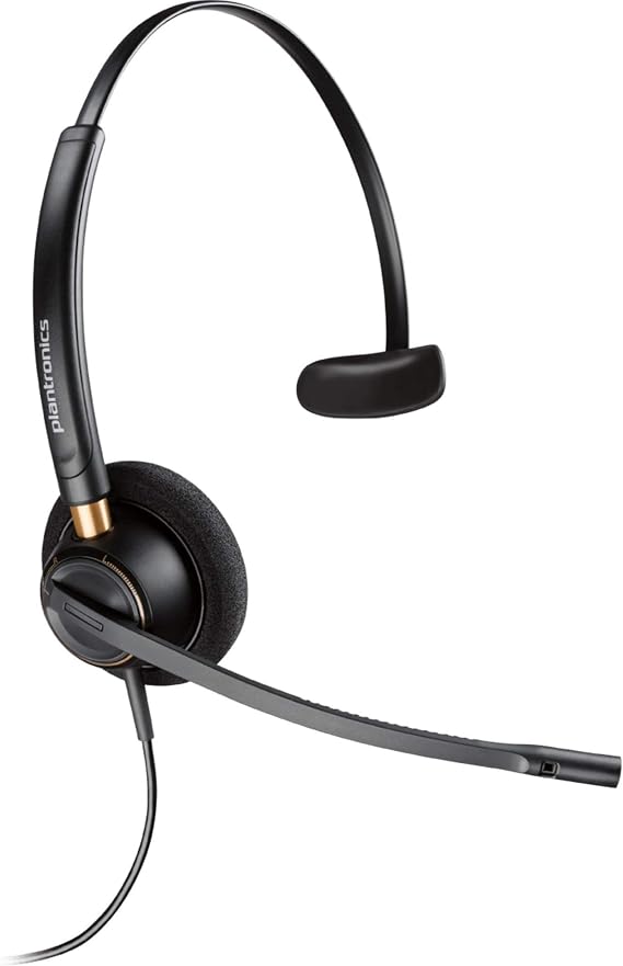 Plantronics Wired Headset for Unspecified - Black