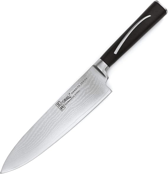 GINSU Forged Damascus (8" Chef)