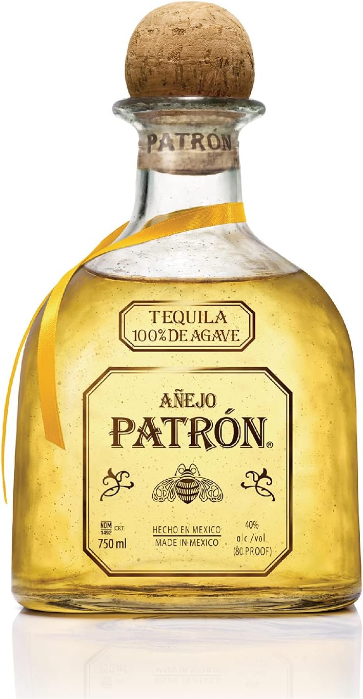 Patron Anejo Tequila, 750 ml, 80 Proof