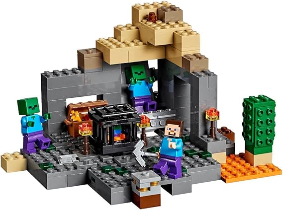 LEGO Minecraft The Dungeon 21119 Toy for Ages 8 Year Old