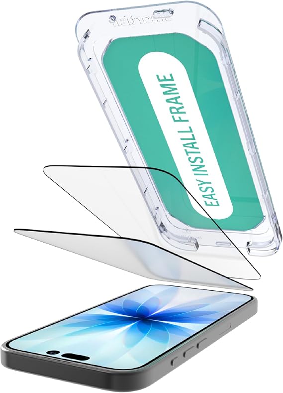 Smartish iPhone 17 Screen Protector, Tuff Sheet, Glass 2 Pack