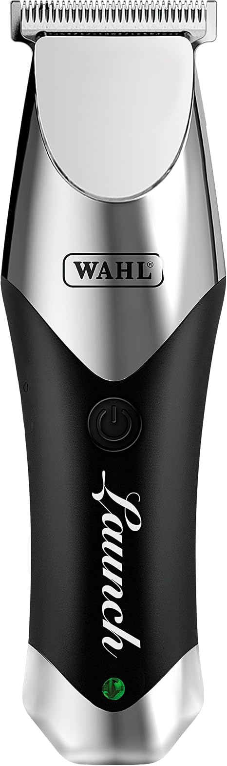 Wahl Professional Launch Trimmer, Cordless Compact 6000 RPM Rotary Motor, Wide Detachable T-Blade, 2 Hour Runtime
