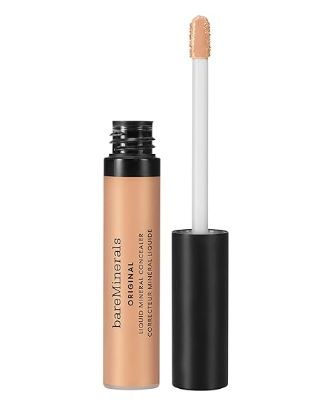 bareMinerals Original Liquid Mineral Concealer - Color Corrector Face & Under Eye Liquid Concealer - Brightens Dark Circles and Redness