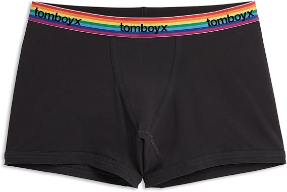 TomboyX Trunks Boxer Briefs Underwear For Women 4.5 Inseam Sustainable Soft Stretch Fabric Gender Neutral Boy Shorts Panties