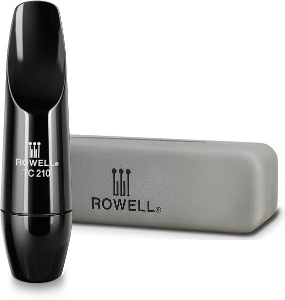 ROWELL Classic Tenor Saxophone Mouthpiece Professional Sax Mouthpiece Rich & Warm Tone Concert Band Mouthpiece for Students & Pros Ideal for Classical Music, Wind Orchestra, Chamber Music