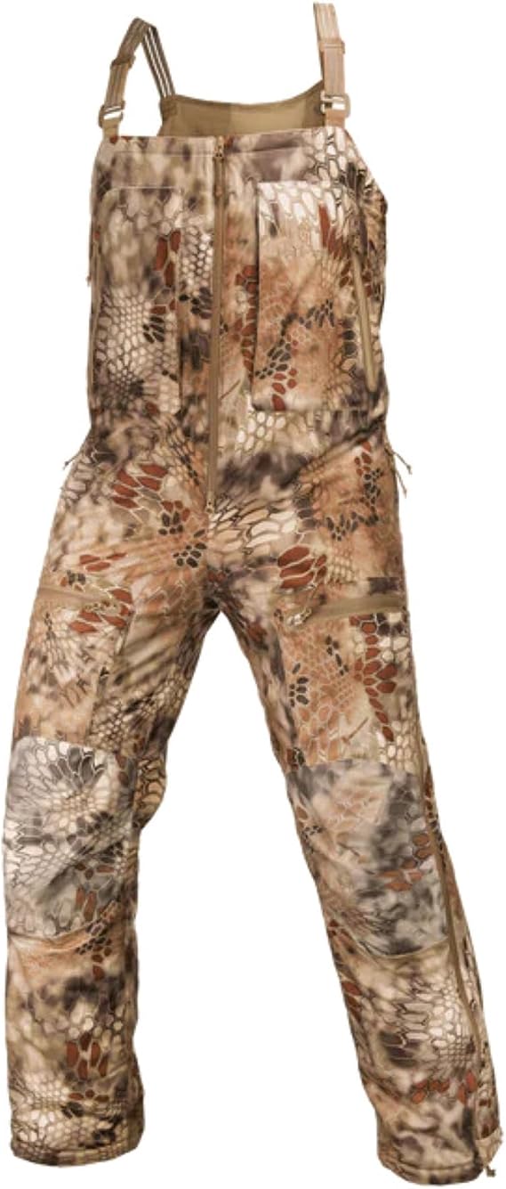 Kryptek Men's Aegis Bib Camo with Waterproof Windproof Protection and PrimaLoft Insulation
