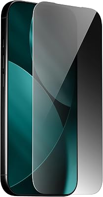 Mous Privacy Screen Protector Compatible with iPhone 17 Pro, Anti-Spy Tempered Glass Film, Shatterproof with Easy Installation Tool