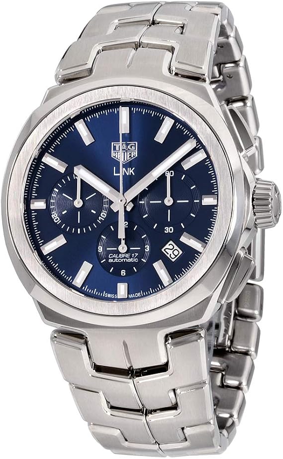 Tag Heuer Link Blue Dial Stainless Steel Men's Watch CBC2112.BA0603