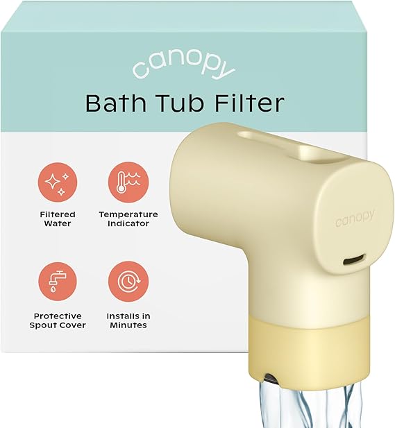Canopy Baby Bath Tub Filter - Gentle Water Filtration for Delicate Skin