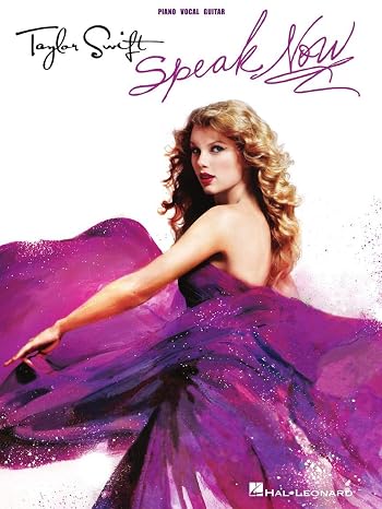Taylor Swift: Speak Now | Piano/Vocal/Guitar Artist Songbook | Pop Country Sheet Music Collection | Fourteen Tracks with Lyrics for Performance Practice | Music Resource for Students Teachers Fans