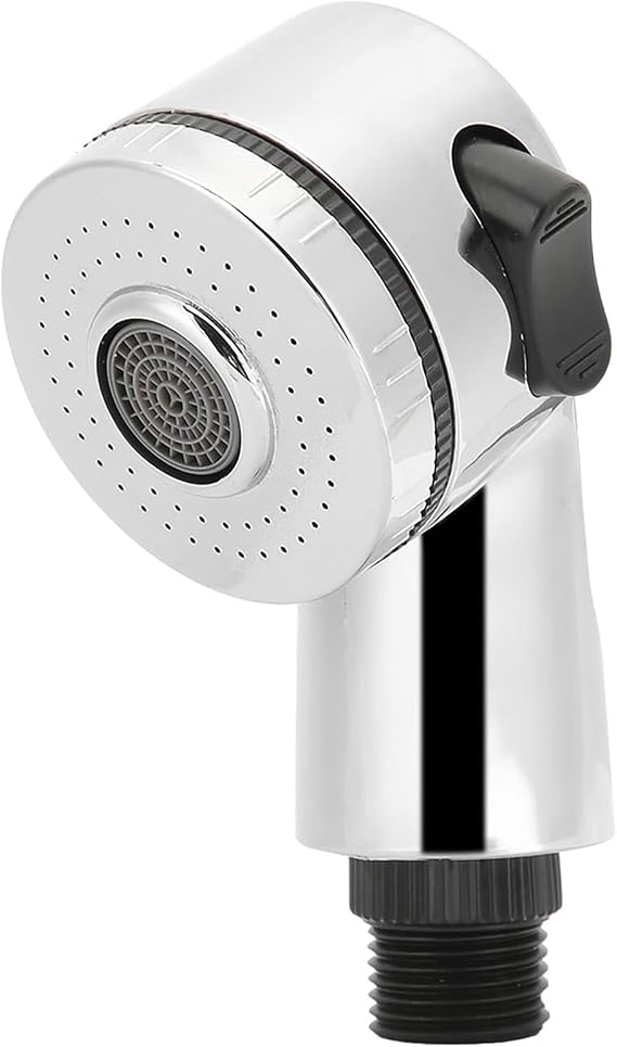 Sprayer Head for Shampoo Bowl Side Control Button Spray Head for Pedicure Chair Spa, Sink Replacement Sprayers Heads with Stainless Steel Filter Nozzle for Salon Hairdressers Barber Shop