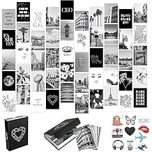 Artivo Pink Wall Collage Kit Aesthetic Pictures 50 Set 4x6, Light Pastel Pink Wall Decor for Teen Girls and Kids, Cute Bedroom Decor, Aesthetic Dorm Decor, Pretty Wall Decor Prints