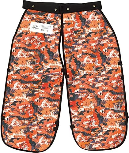 FORESTER Chainsaw Chaps for Men & Women | Apron Style Men's Chain Saw Chaps with Adjustable Waist & Pocket