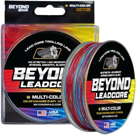 Beyond Braid Lead Core Fishing Line - 100 Yards 12LB