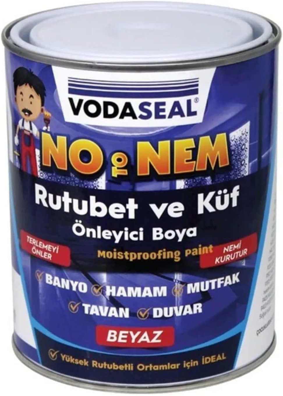 Vodaseal No Moisture Moisture Mold Anti-Sweating Paint 1 Kg