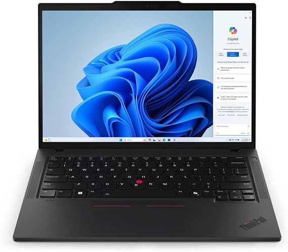 Lenovo 2025 Laptop | ThinkPad T14 Gen 5 | 14" 1920 x 1200 Touch IPS | Intel-12 Core Ultra 7 165U | 32GB DDR5 | 1TB SSD | Windows 10 Pro | Wi-Fi 6E - BT 5.3 - Backlit KB - 5.0MP + IR Camera - Black